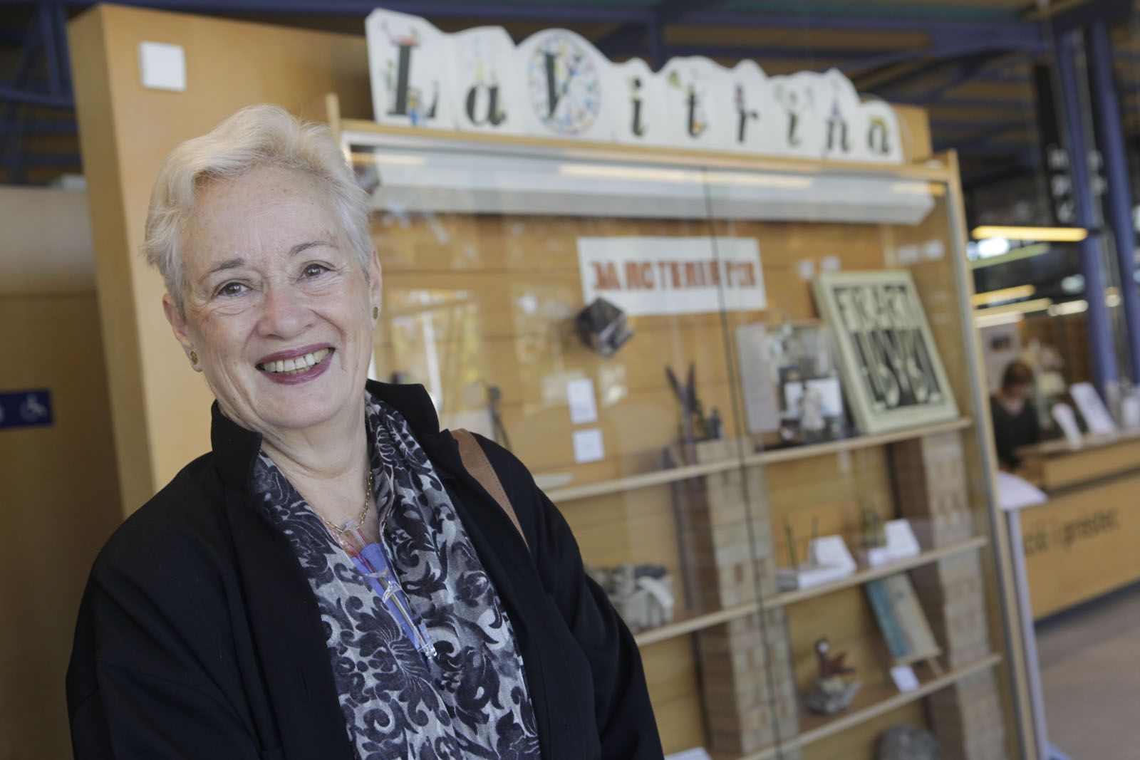 Carolina Camañes és la comissaria de la mostra. FOTO: Artur Ribera