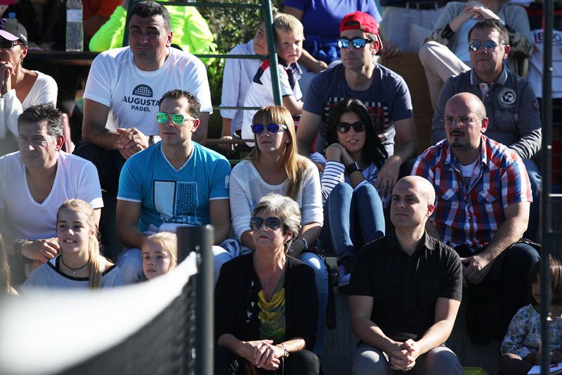Partit d'exhibició de pàdel: Mapi - Majo Sánchez Alayeto i Marta Marrero - Alejandra Salazar a l’Augusta Padel. FOTOS: Lali Puig