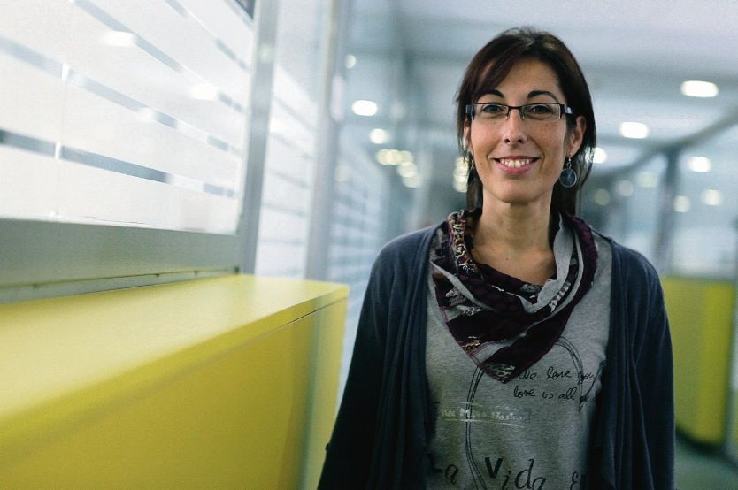 Mar Oñate, responsable del Servei Local del Català. FOTO: Artur Ribera