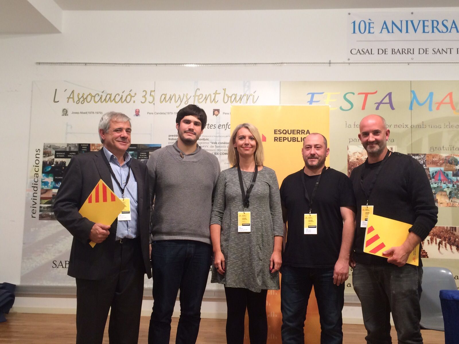 Imatge del Congrés Comarcal d'ERC, celebrat dimarts 3 de novembre. FOTO: Cedida 