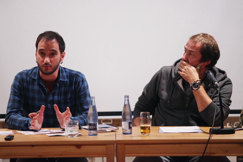 Sang Cugat: Cloenda 'Catalunya, país de violència' a Cal Temerari. FOTOS: Lali Puig