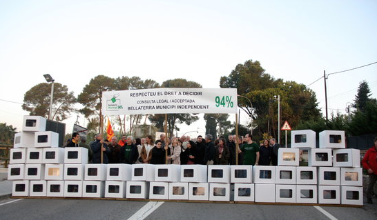 Imatge de la concentració. FOTO: Cedida