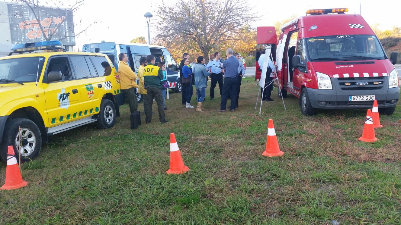 Diferents equips de recerca han col·laborat per trobar l'home, veí de Sant Llorenç, entre ells el grup de Sant Cugat. FOTO: Cedida