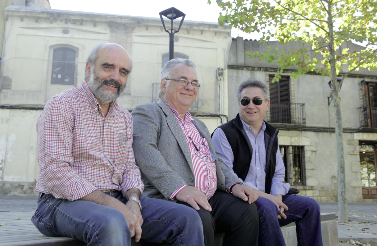 Pepe Pros, Joan Gómez i Jordi Muñoz. Foto: Artur Ribera