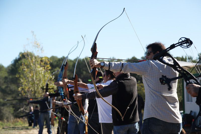 El Club d'Arquers Sant Cugat ha organitzat una jornada de portes obertes. FOTO: Lali Puig