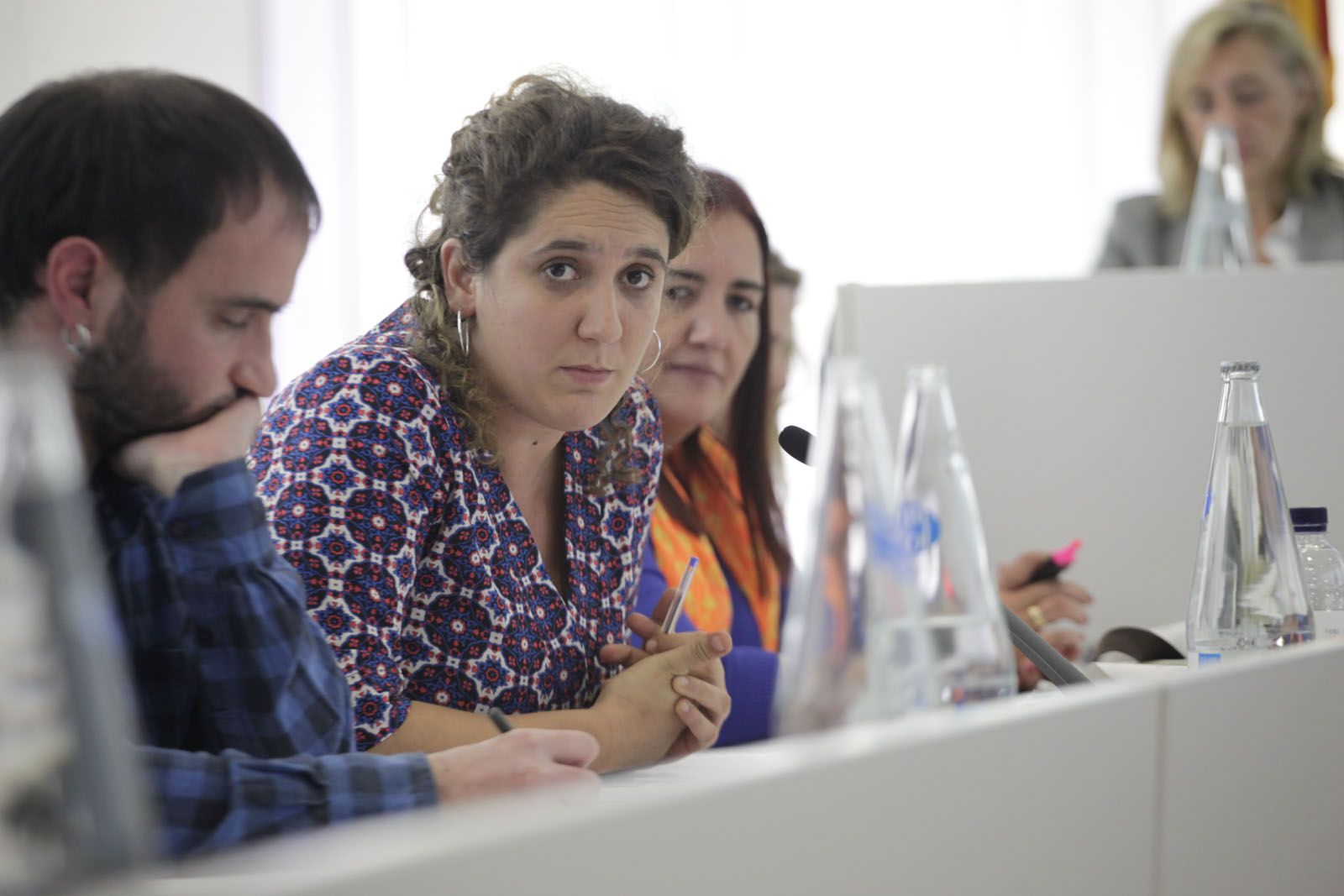 Núria Gibert ha dit que li sabia "greu" que la moció no prosperés. FOTO: Artur Ribera 