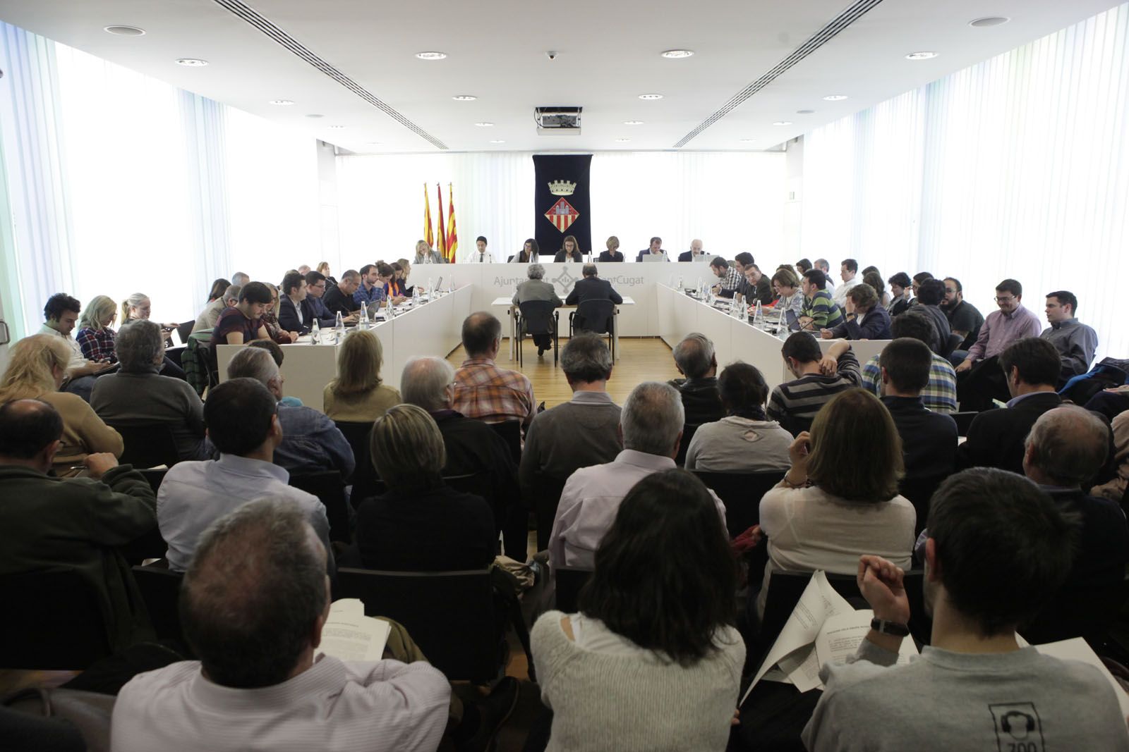 El ple municipal del Sant Cugat se celebra aquest 19 de setembre a partir de les 18.30 hores FOTO: Artur Ribera