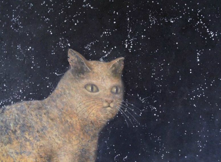 'El rei de la nit', oli sobre fusta, de Raimon Sunyer.