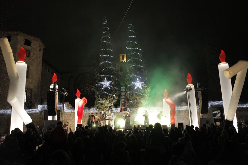 La plaça d'Octavià serà un dels principals nuclis del Nadal a Sant Cugat. FOTO: Artur RIbera