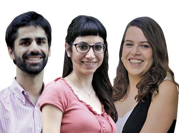  Roger Mora, Agnès Aguilera i Núria Mata. FOTO: Artur Ribera