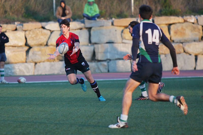El Club de Rugby Sant Cugat guanya amb claredat el Sitges. FOTO: Lali Puig