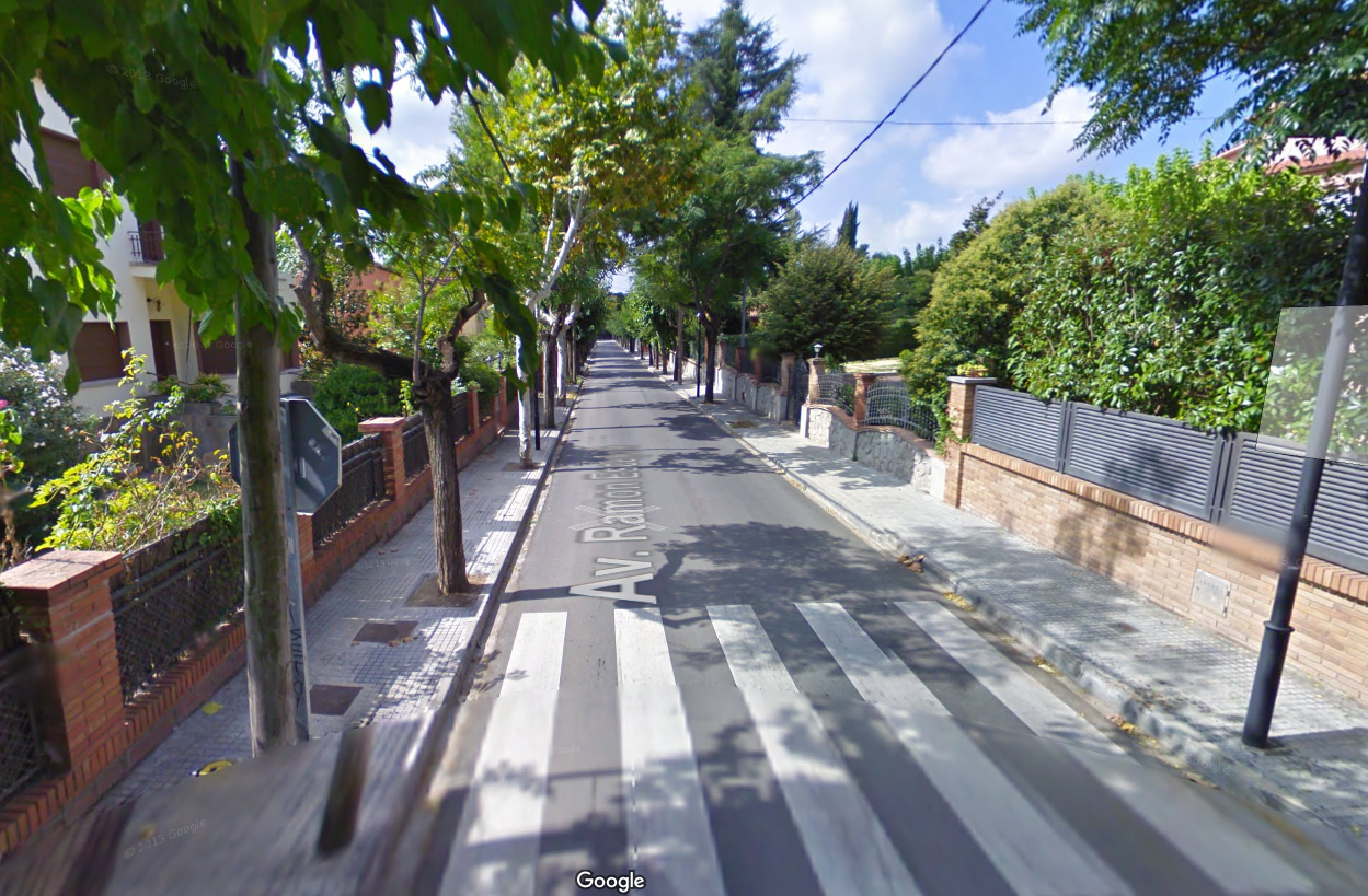Un tram del carrer de Ramon Escayola, que va passar a sentit únic FOTO: Cedida