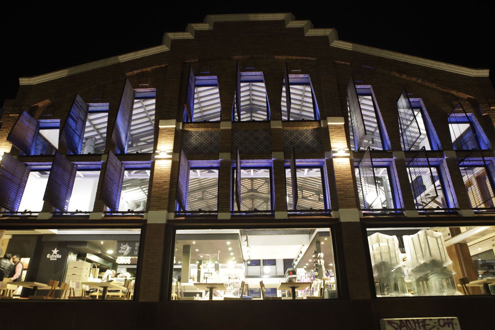 La façana del Mercat Vell de Sant Cugat, restaurada fa uns anys. FOTO: Artur Ribera