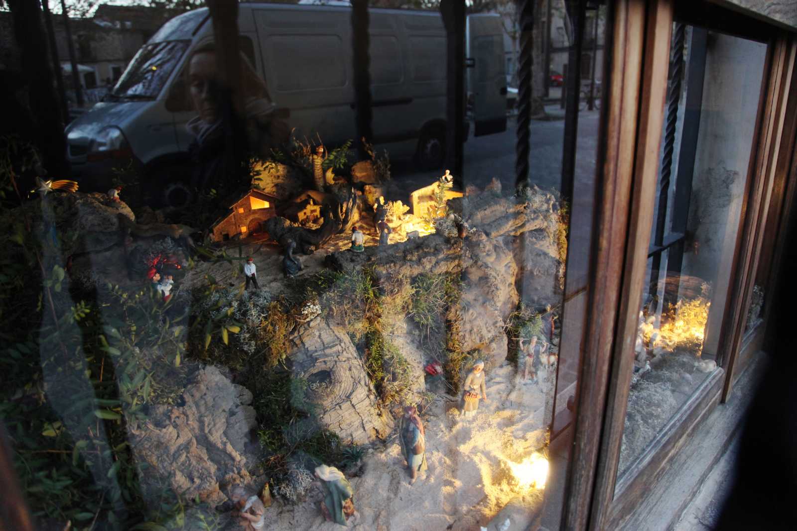 L'any passat van participar una trentena de pessebres a concurs. FOTO: Lali Puig