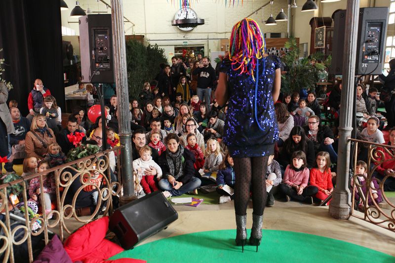 Lucrecia en concert. FOTOS: Lali Puig