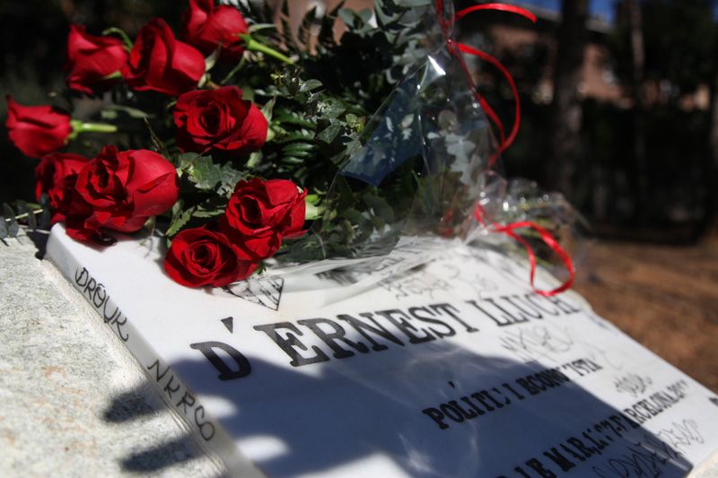 Homenatge a Ernest Lluch. FOTOS: Lali Puig