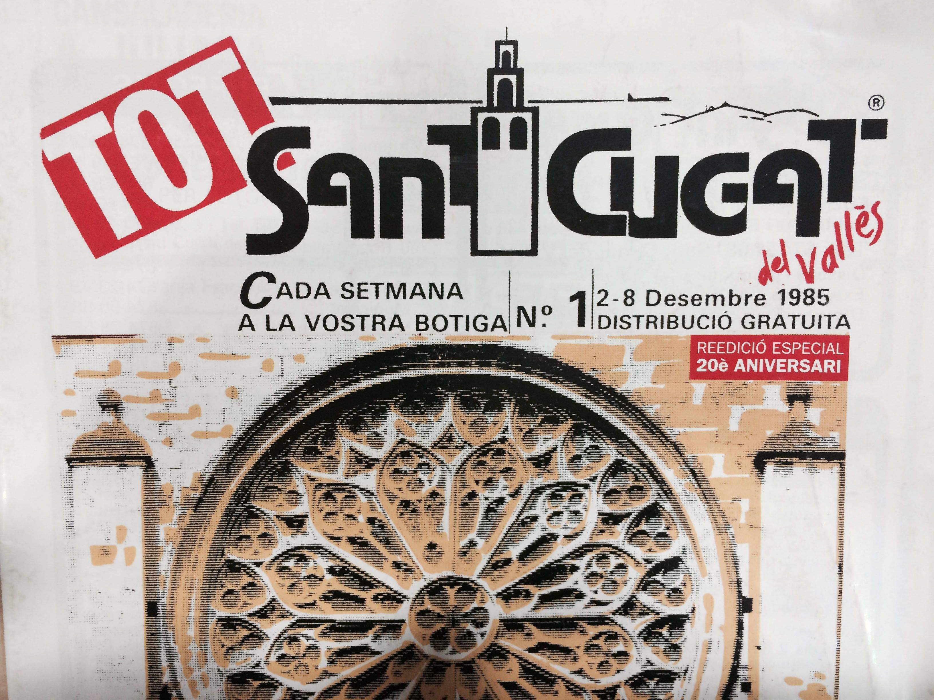 Portada del primer número del TOT. FOTO: Arxiu