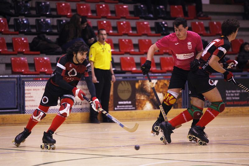 Hoquei sobre patins masculí: PHC Sant Cugat vs CP Mieres a la ZEM Rambla del Celler. FOTOS: Lali Puig