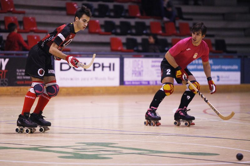 Pau Gilabert, autor del primer i l'últim gol del seu equip. FOTO: Lali Puig