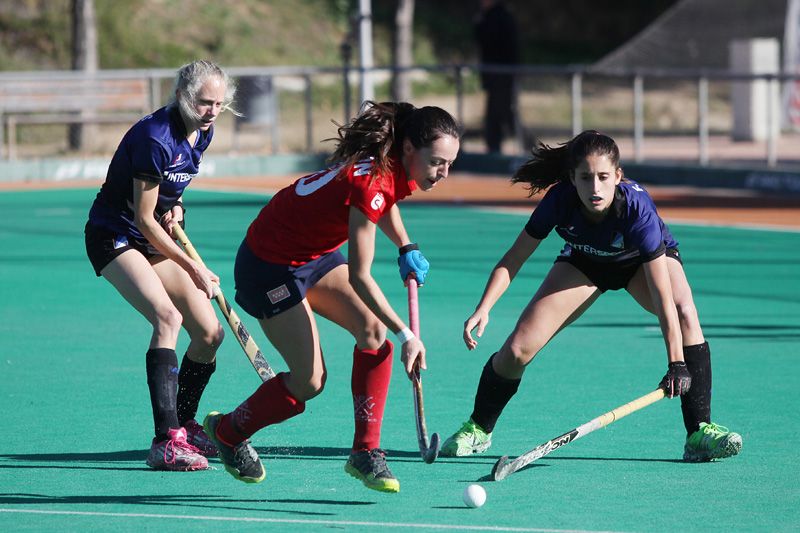  Hoquei sobre herba femení: Junior FC vs SPV Complutense al Junior FC. FOTOS: Lali Puig