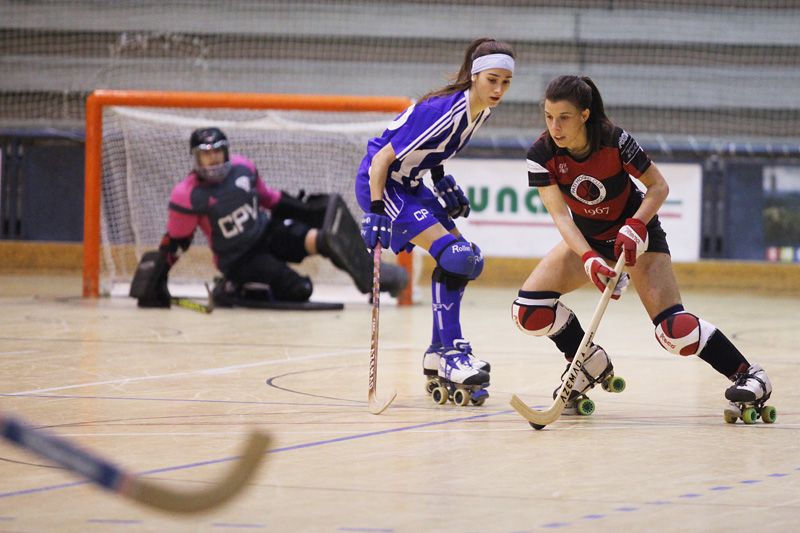 Hoquei sobre patins femení: PHC Sant Cugat vs CP Voltregà a la ZEM Rambla del Celler. FOTOS: Lali Puig