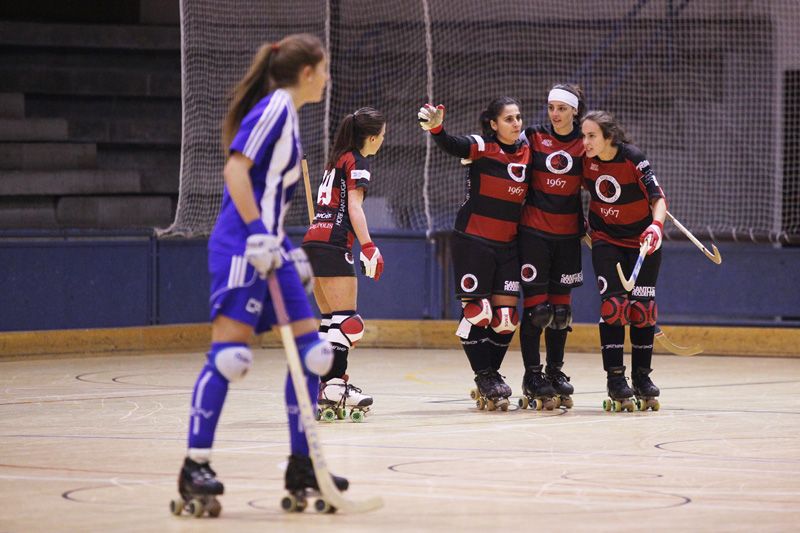 Maria Rosa Tamburini ha estat autora del primer gol. FOTO: Lali Puig