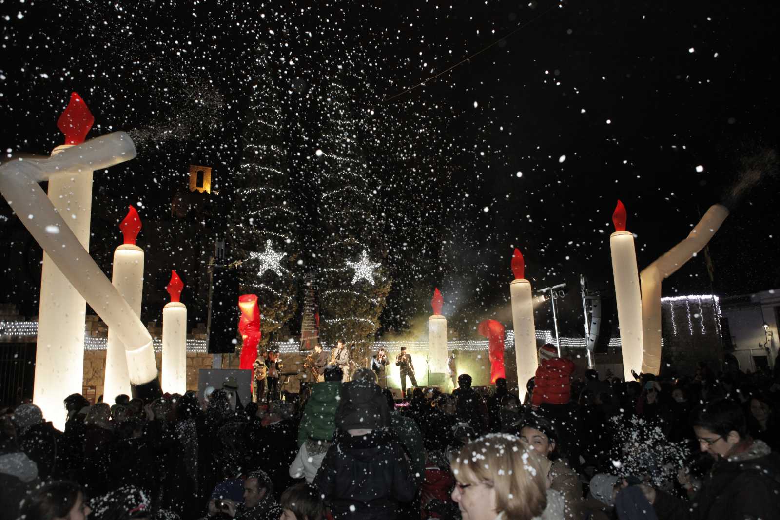 Encesa de llums de Nadal del 2014. FOTO: Artur Ribera