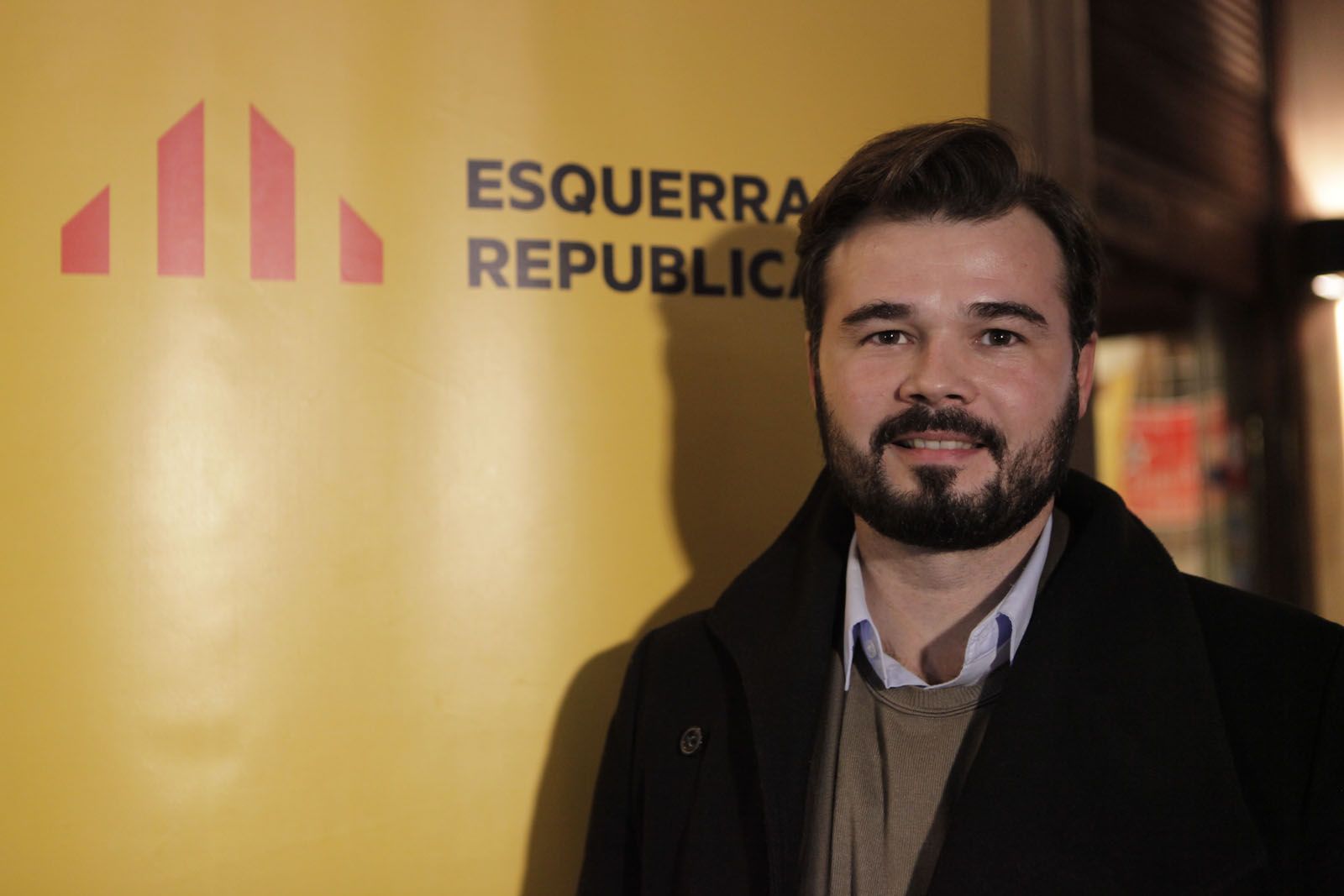 Gabriel Rufián és el cap de llista d'ERC a les eleccions del 20D. FOTO: Artur Ribera