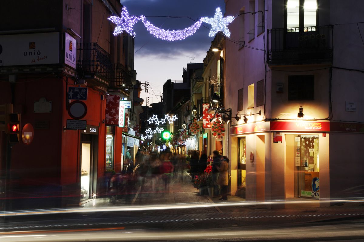 Comença el desembre ple de Nadal. FOTO: Lali Puig