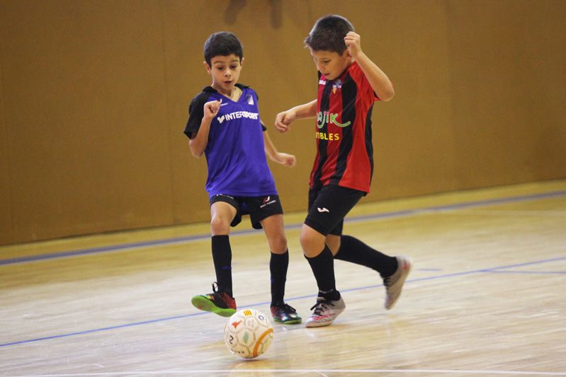El Junior FC ha estat segon en la categoria benjamí i el Sant Cugat Esport FC, primer. FOTO: Lali Puig