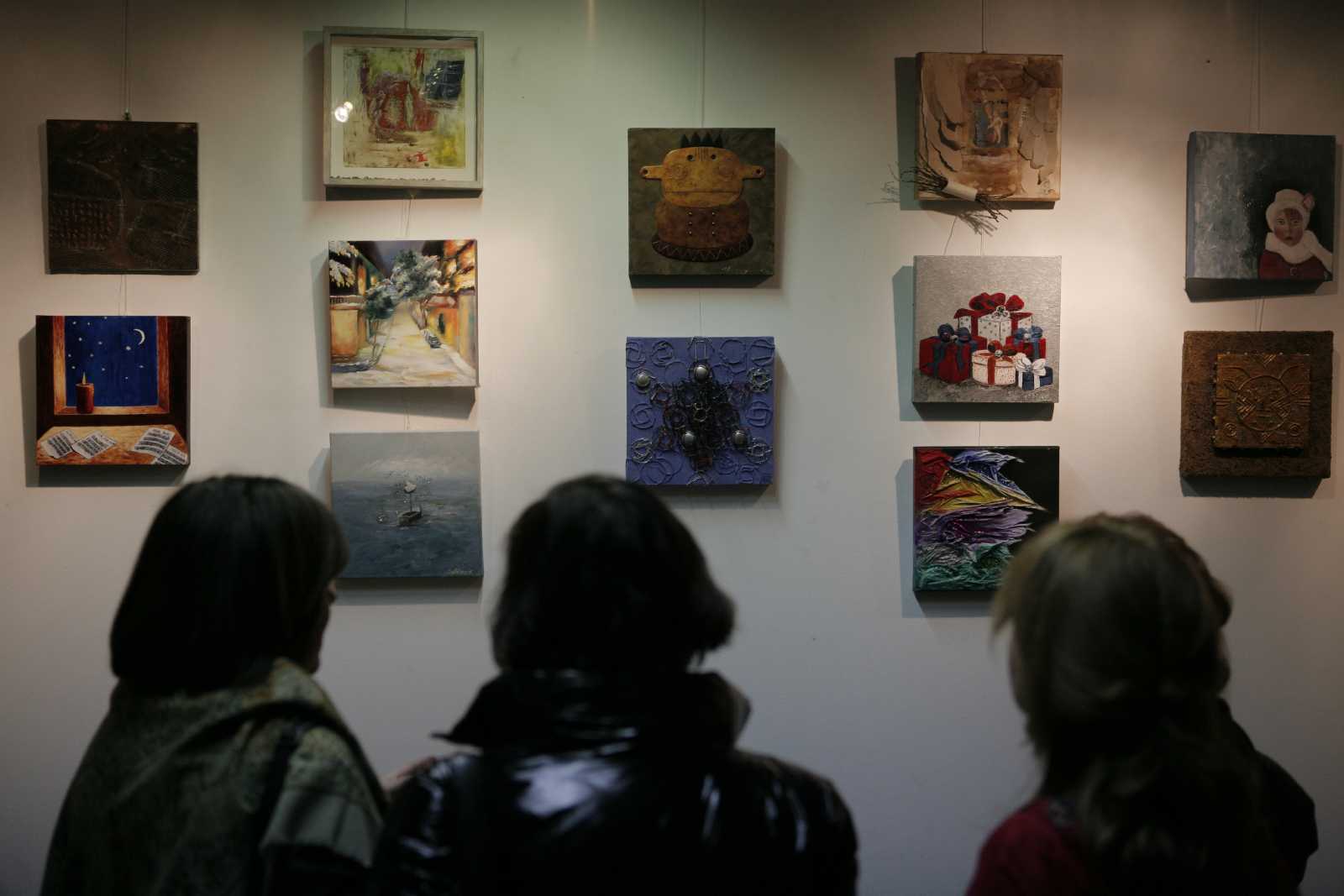 Firart organitza anualment la mostra col·lectiva. FOTO: Artur Ribera