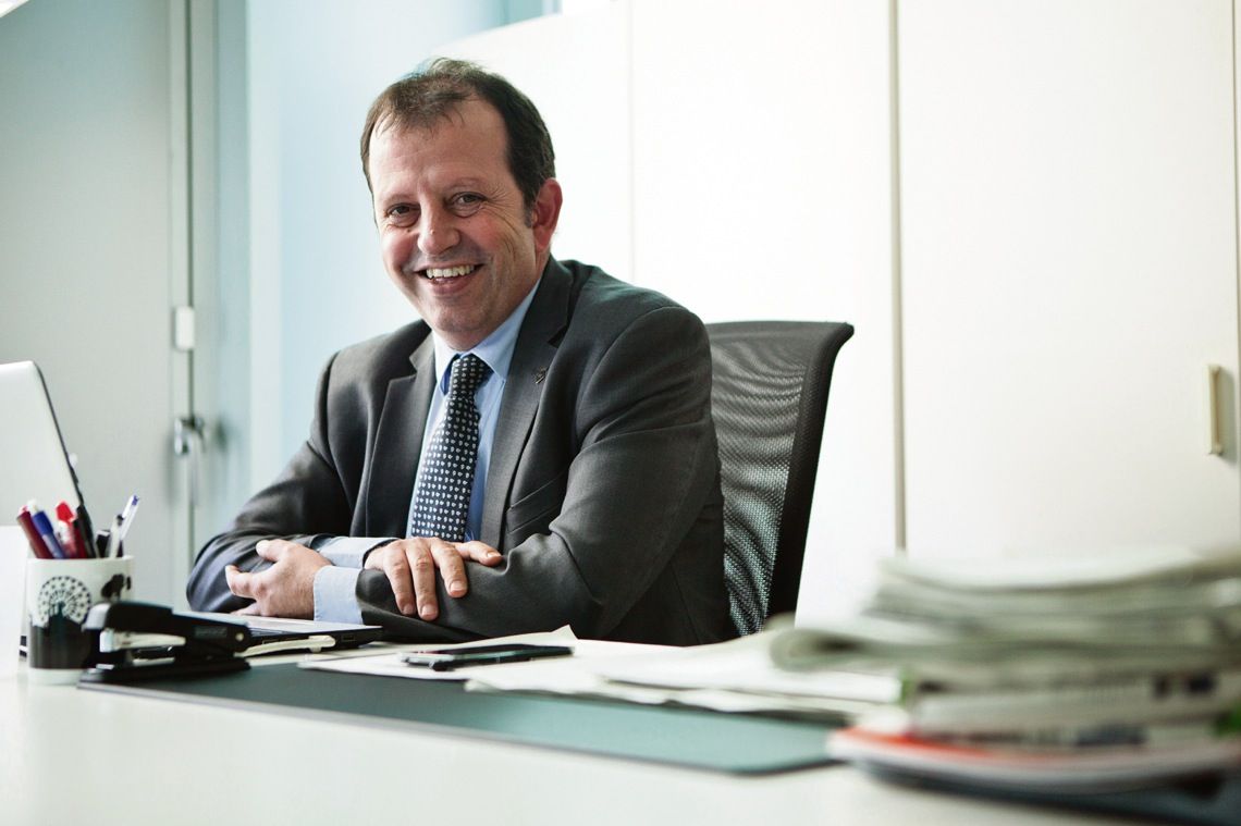 Carles Brugarolas és el regidor de Demòcrates a l'Ajuntament de Sant Cugat FOTO: Artur Ribera