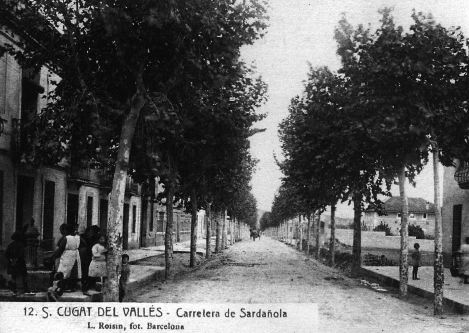 La carretera de Cerdanyola (1900)