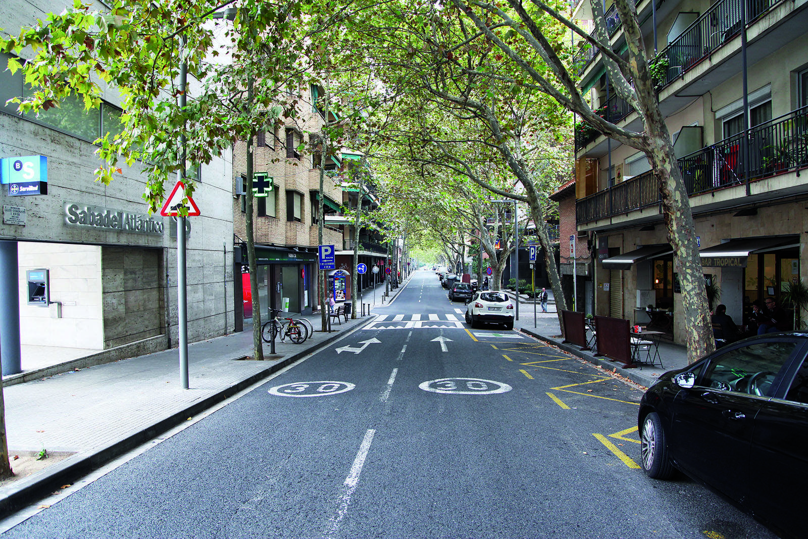 Actual avinguda de Lluís Companys (2015) FOTO: Lali Puig