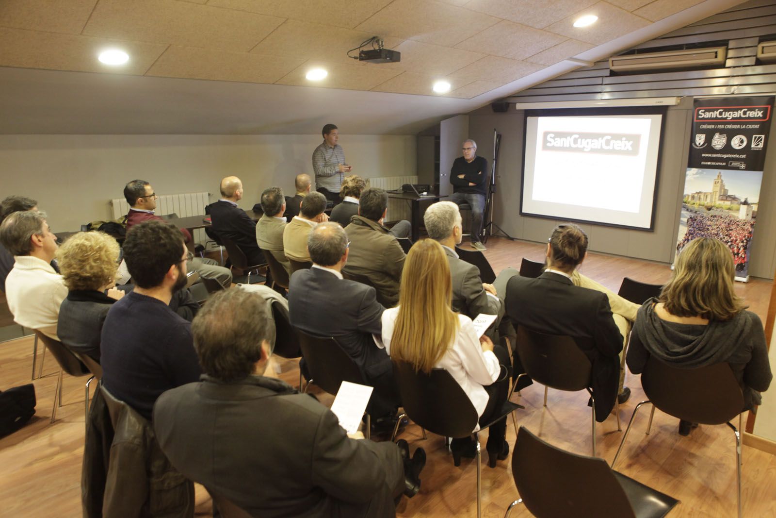 La trobada de Sant Cugat Creix s'ha fet al Junior FC. FOTO: Artur Ribera