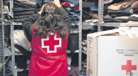 La Creu Roja Nigeriana ha donat la directriu de suspendre temporalment les seves activitats en alguna de les zones afectades FOTO: Artur Ribera