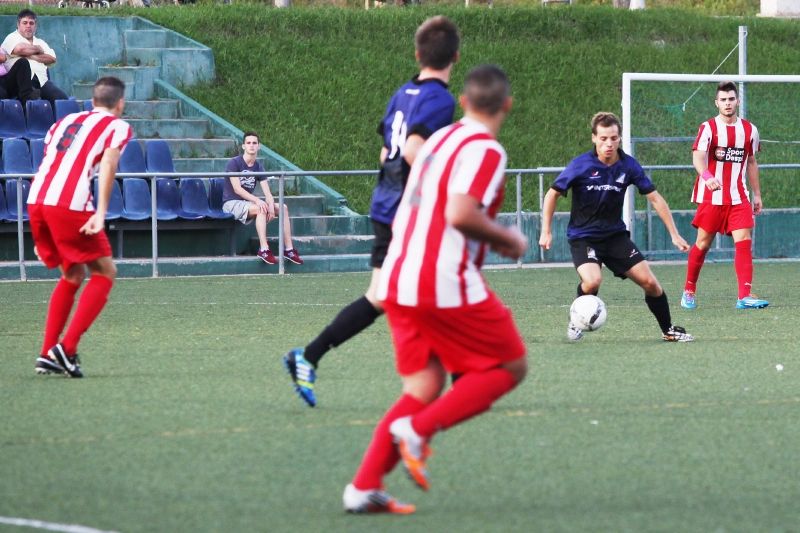 Imatge del Junior FC-UE Sant Joan Despí de la temporada passada. FOTO: Lali Puig