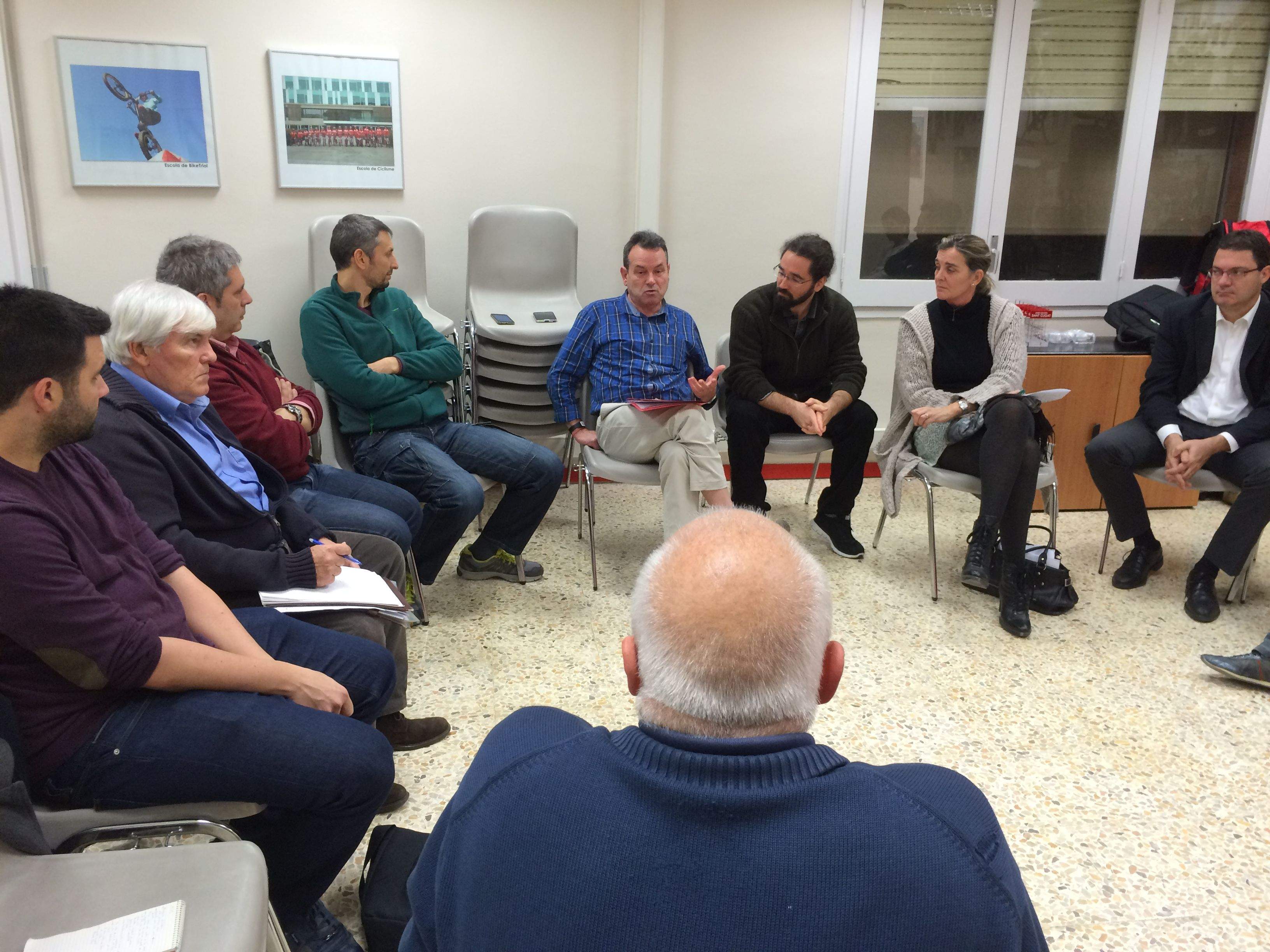 En la sessió de treball hi van participar nou clubs. FOTO: À. L. P.