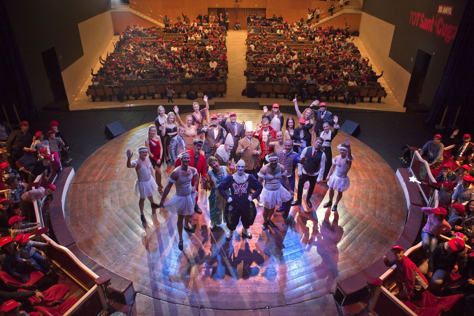 Aniversari dels 30 anys del TOT amb el Circ Raluy