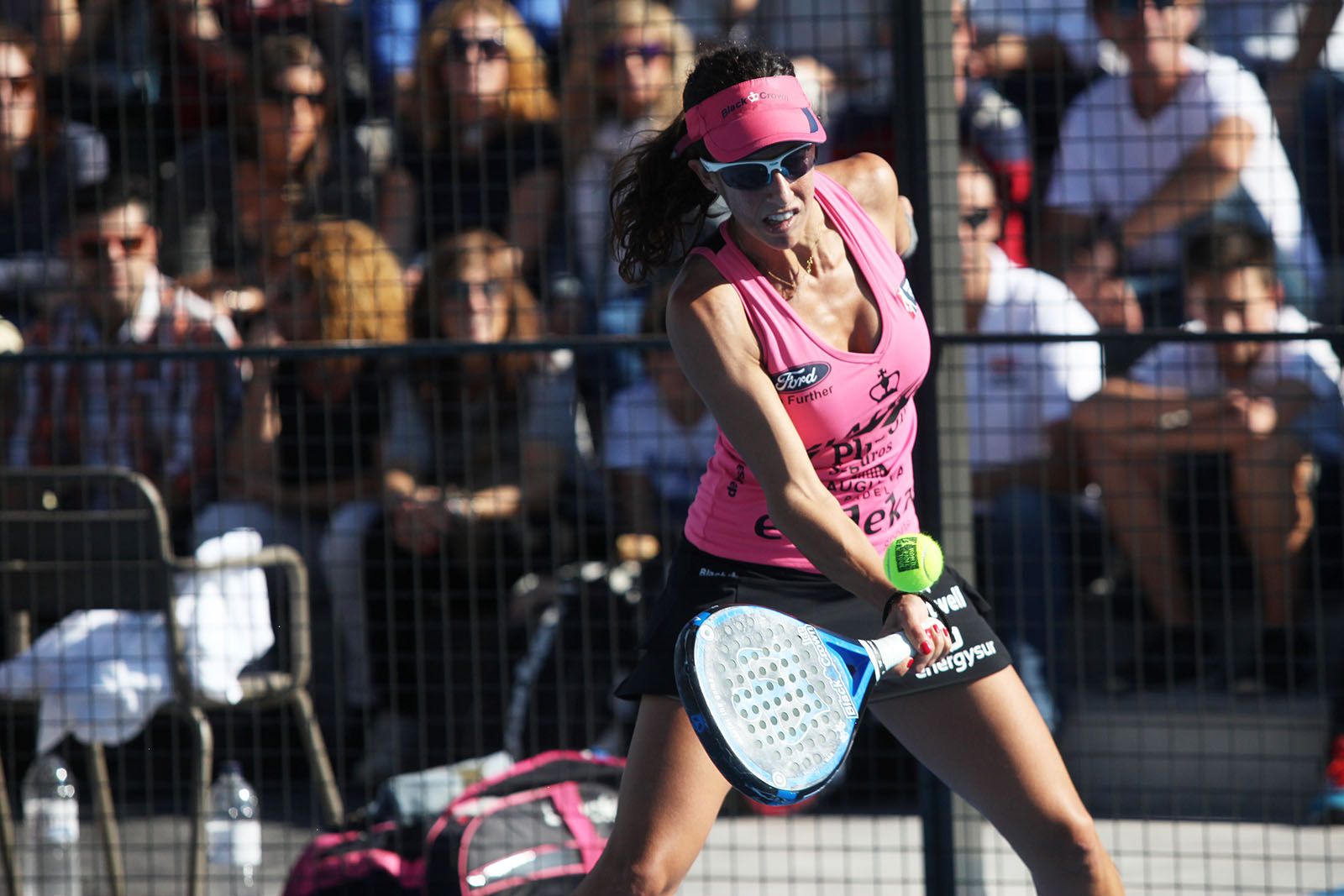 Inauguració de Augusta Padel amb Marta Marrero. FOTO: Lali Puig