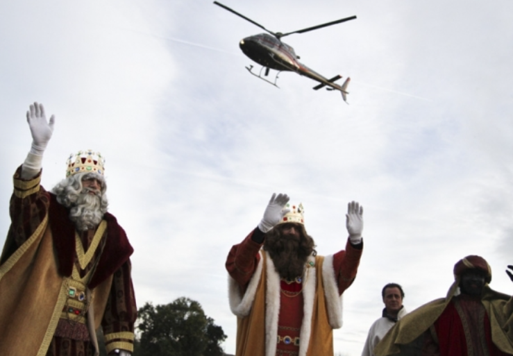 Sense problemes durant la nit de Reis. FOTO: Estefania Bedmar