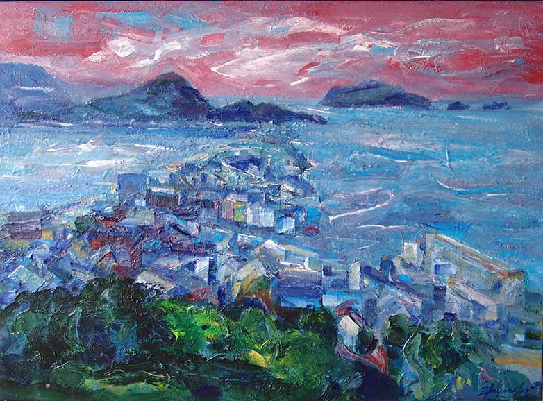 Una de les obres de Benet Sarsanedas que es podrà veure a la sala. FOTO: Cedida