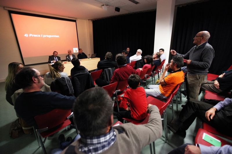 L'assemblea del Sant Cugat Esport FC es farà a la Casa de Cultura. FOTO: Lali Puig