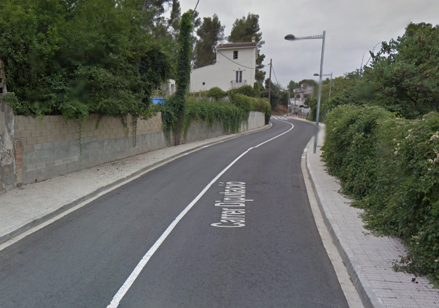 Al carrer de la Diputació, a la Floresta, és un dels espais on es posaran ressalts. 