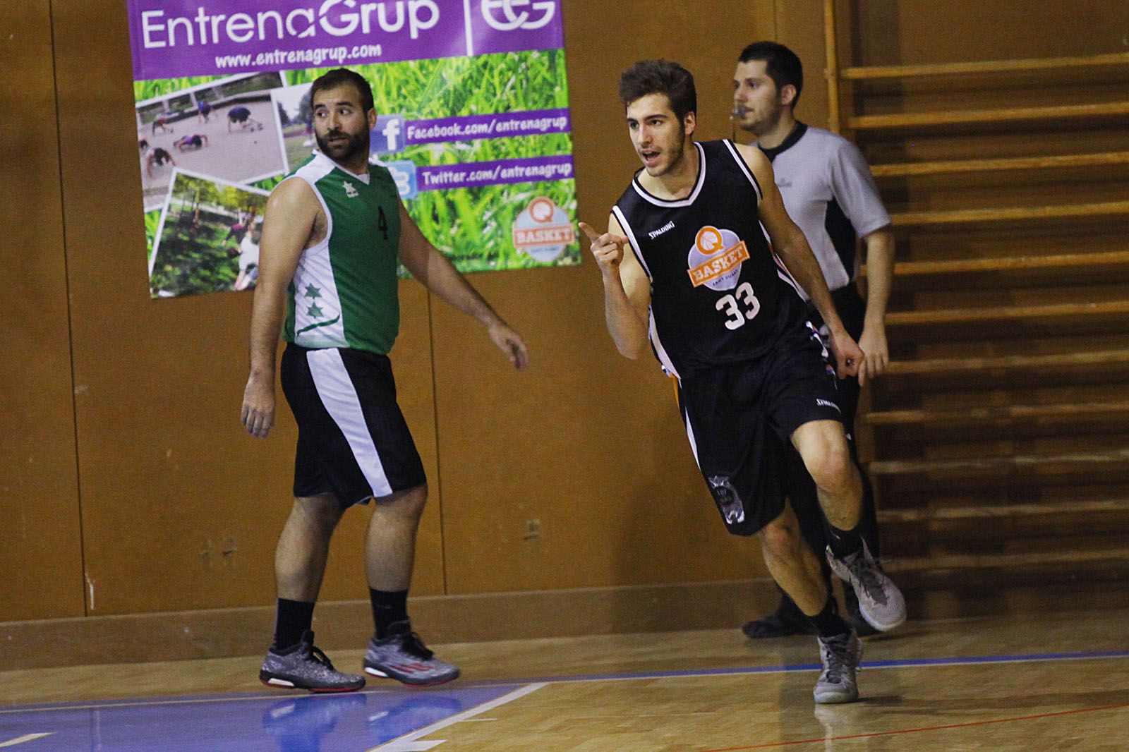 Biel Capellas ha estat un dels jugadors més destacats del QBasket Sant Cugat. FOTO: Lali Puig