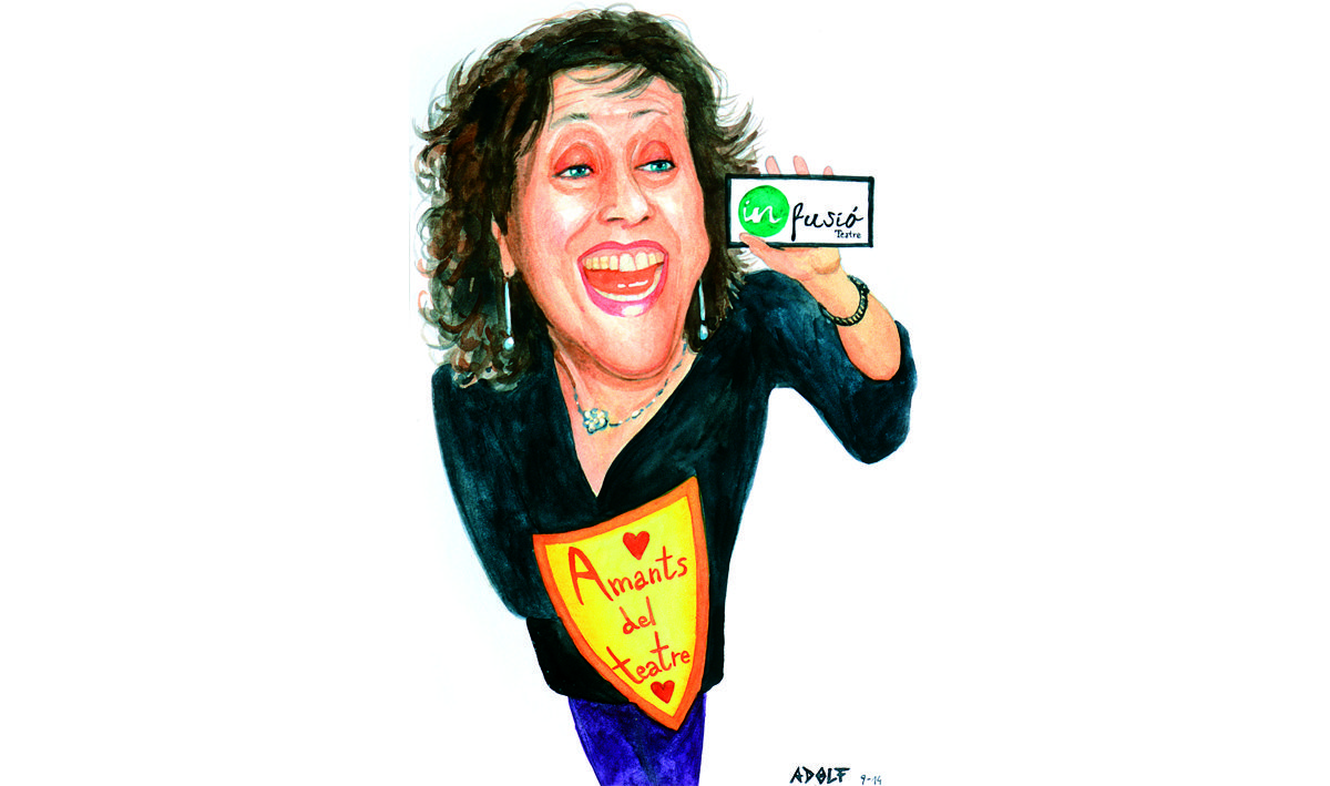 Teresa Canas a la dreta. FOTO: Arxiu.