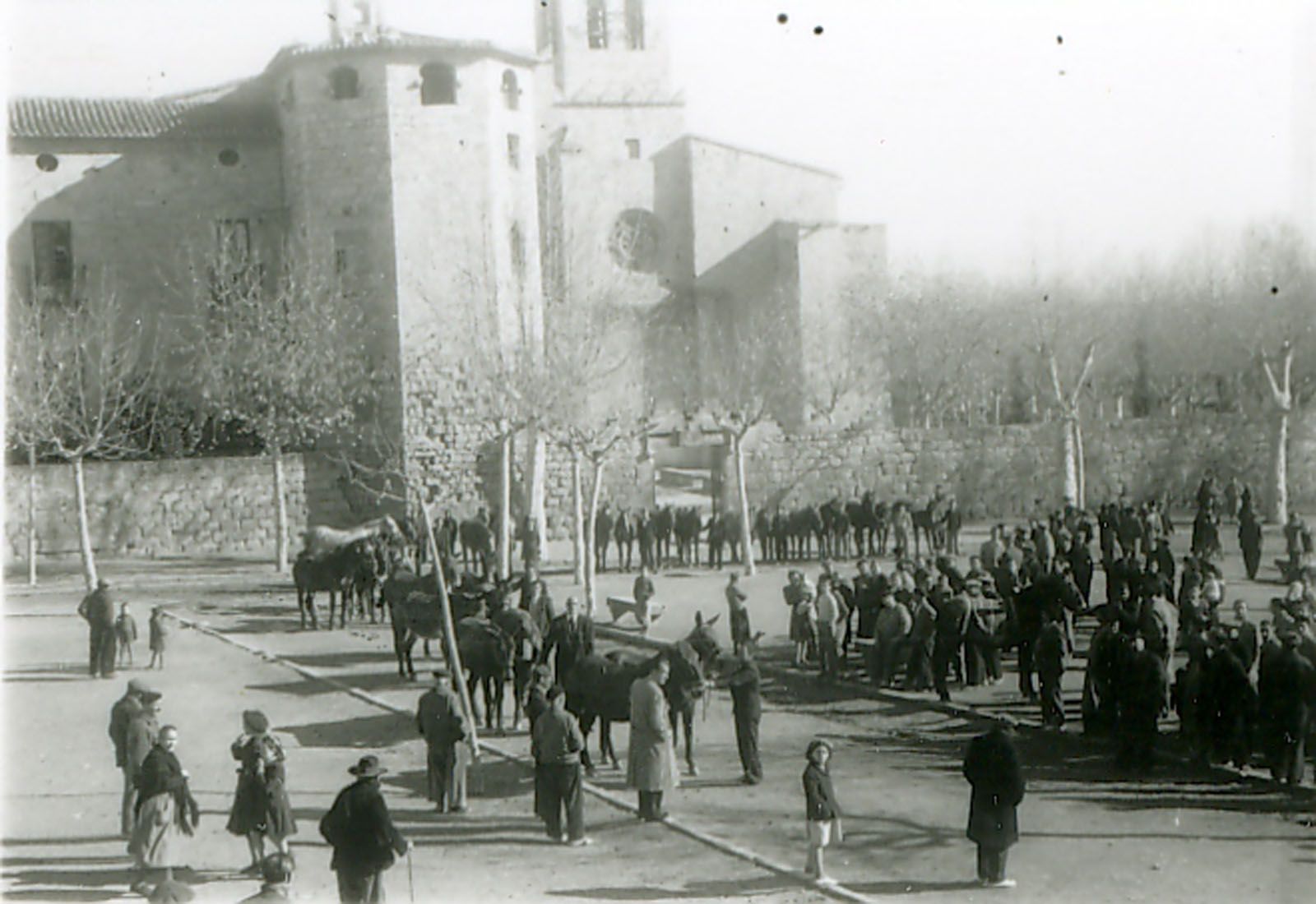 Plaça d'Octavià (1944). FOTO: Fons Cabanas