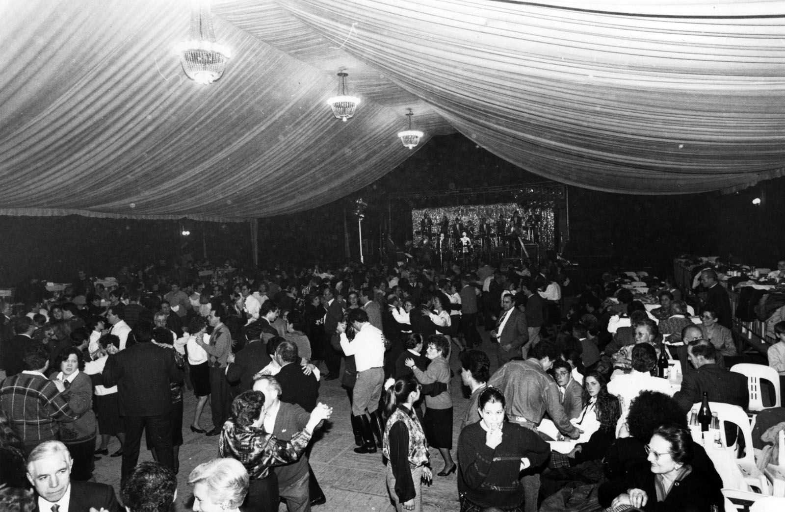 Ball a l'envalat de la festa de Sant Antoni. FOTO: Mané Espinosa