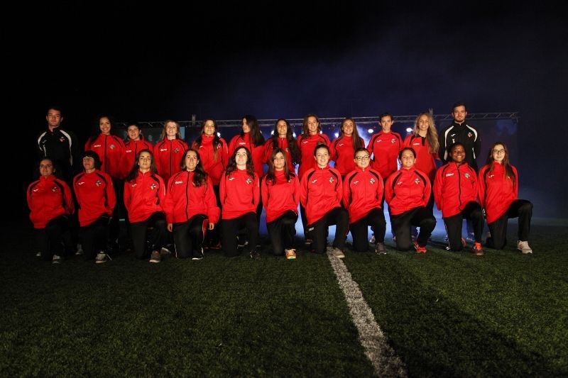 Segon equip sènior femení del Sant Cugat Esport FC. FOTO: Lali Puig