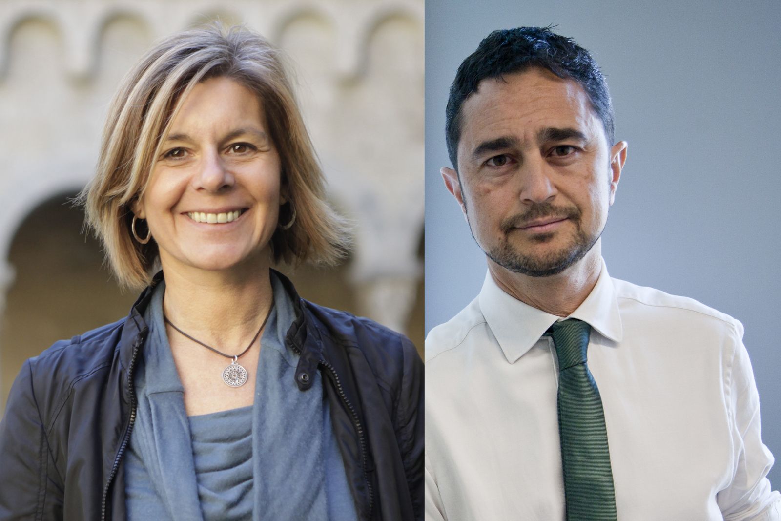 Carmela Fortuny i Damià Calvet són tinents d'alcalde de Sant Cugat. FOTO: Artur Ribera